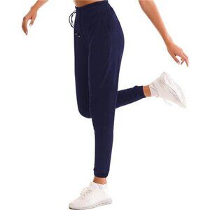 Womens Jogger Sweatpants with Pockets Drawstring Waist Athletic Lounge Pants